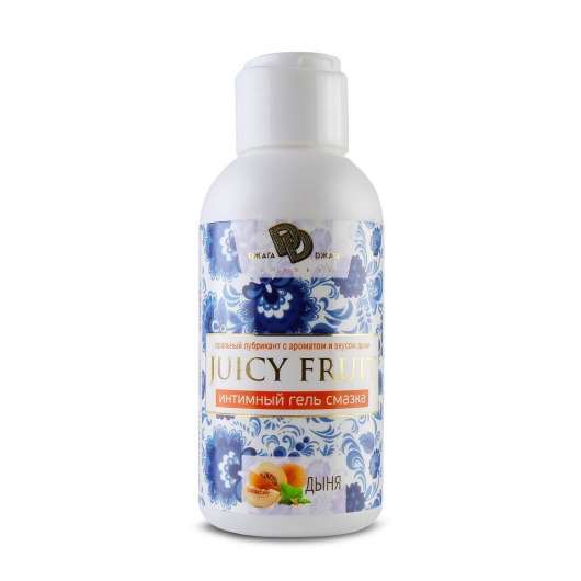 Интимный гель на водной основе JUICY FRUIT с ароматом дыни - 100 мл. - БиоМед - купить с доставкой в Керчи