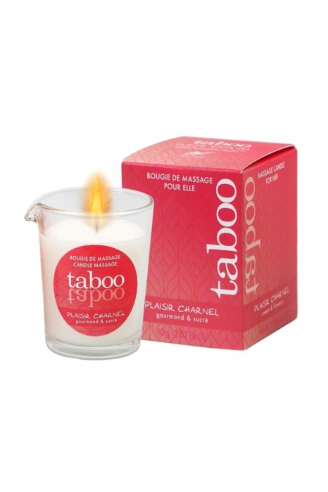 Массажное аромамасло с афродизиаками для женщин RUF Taboo Plaisir charnel - 60 гр. - RUF - купить с доставкой в Керчи