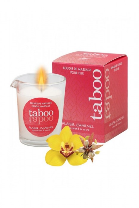 Массажное аромамасло с афродизиаками для женщин RUF Taboo Plaisir charnel - 60 гр. - RUF - купить с доставкой в Керчи