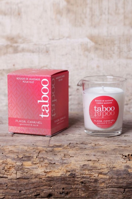 Массажное аромамасло с афродизиаками для женщин RUF Taboo Plaisir charnel - 60 гр. - RUF - купить с доставкой в Керчи