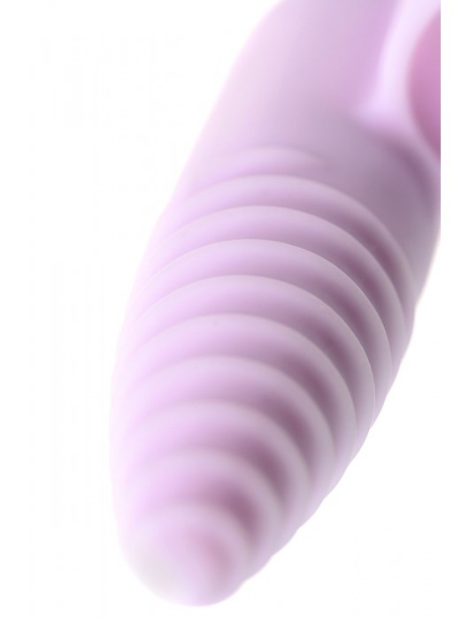 Нежно-розовая вибронасадка на палец для анальной стимуляции JOS NOVA - 9 см. - JOS
