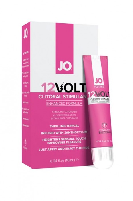 Возбуждающая сыворотка мощного действия JO Volt 12V - 10 мл. - System JO - купить с доставкой в Керчи