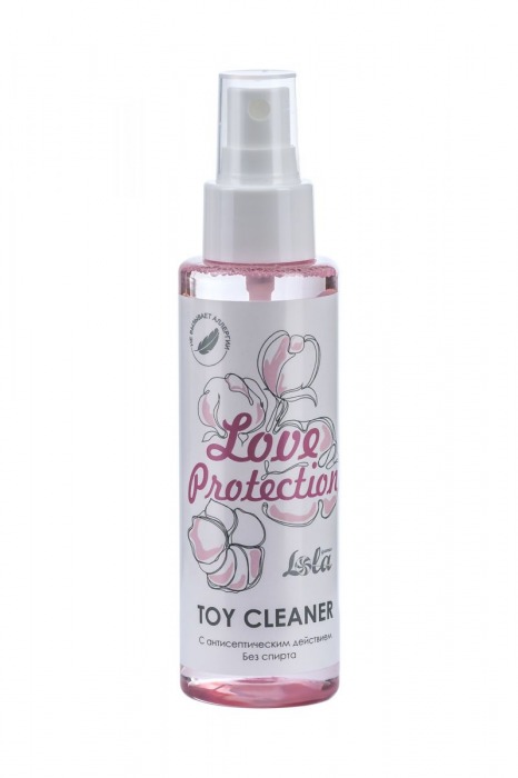 Гигиенический антисептический лосьон Toy cleaner - 110 мл. - Lola Games - купить с доставкой в Керчи