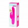 Розовый перезаряжаемый вибратор Rabbit Slimline Curve Rechargeable - 24 см. - Happy Rabbit купить в Керчи с доставкой в Orgasmix.ru Розовый перезаряжаемый вибратор Rabbit Slimline Curve Rechargeable - 24 см. - Happy Rabbit