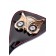 Чёрный стек с совой на кожаном наконечнике - 24 см. - ToyFa - купить с доставкой в Керчи Чёрный стек с совой на кожаном наконечнике - 24 см. - ToyFa - купить с доставкой в Керчи