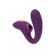 Фиолетовый вибромассажер с клиторальной стимуляцией Megam - ToyFa купить в Керчи с доставкой в Orgasmix.ru Фиолетовый вибромассажер с клиторальной стимуляцией Megam - ToyFa