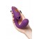 Фиолетовый вибромассажер с клиторальной стимуляцией Megam - ToyFa купить в Керчи с доставкой в Orgasmix.ru Фиолетовый вибромассажер с клиторальной стимуляцией Megam - ToyFa