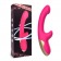Розовый изогнутый вибромассажер - 20,3 см. - I-MOON купить в Керчи с доставкой в Orgasmix.ru Розовый изогнутый вибромассажер - 20,3 см. - I-MOON