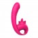 Розовый изогнутый вибратор с фрикциями - 19,7 см. - I-MOON купить в Керчи с доставкой в Orgasmix.ru Розовый изогнутый вибратор с фрикциями - 19,7 см. - I-MOON