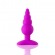 Лиловая анальная пробка Unicorn Playful - 10 см. - HOT planet