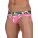 Розовые мужские трусы-слипы с пикантными вырезами под поясом - VAN BAAM купить с доставкой Розовые мужские трусы-слипы с пикантными вырезами под поясом - VAN BAAM купить с доставкой