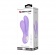 Сиреневый вибратор с клиторальным отростком Canrol - 17,1 см. - Baile купить в Керчи с доставкой в Orgasmix.ru Сиреневый вибратор с клиторальным отростком Canrol - 17,1 см. - Baile